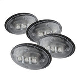 xTune Ford F-250 Super Duty/F-350 Super Duty/F-450 Super Duty/F-550 Super Duty 99-10 Incl. 2 Red And 2 Amber Lights XTune LED Side Fender Lights 4 pc. Clear
