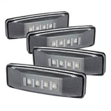 xTune Dodge Ram 3500 94-02 Incl. 2 Red And 2 Amber Lights XTune LED Fender Lights 4 pc. Clear