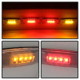 xTune Dodge Ram 3500 94-02 Incl. 2 Red And 2 Amber Lights XTune LED Fender Lights 4 pc. Clear
