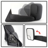 xTune Dodge Ram 1500/Ram 2500/Ram 3500 94-01 Left XTune Door Mirror Manual Extendable Manual Adjustable