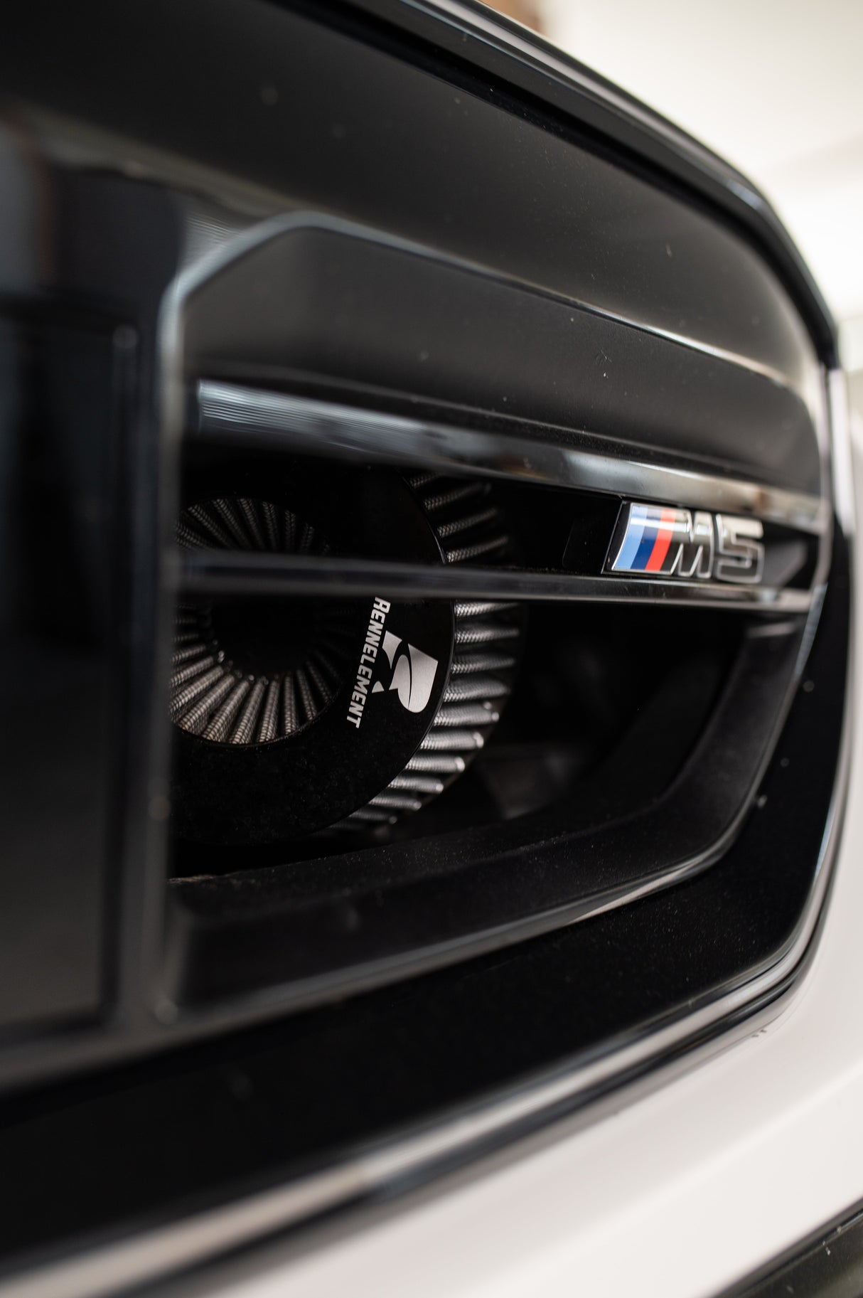 RENNELEMENT G90/G99 M5 3.5” Dry Carbon Fiber Front Mount Intake System