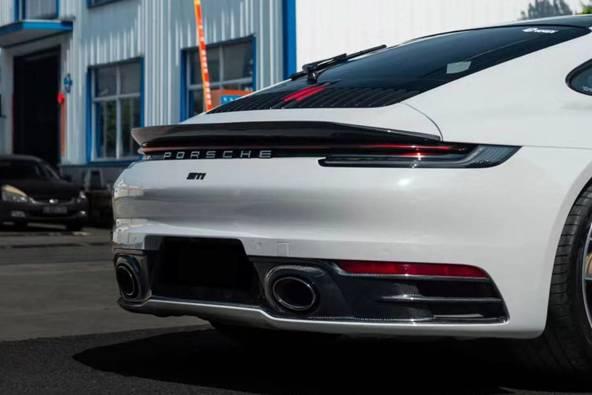 DarwinPRO 2019-UP Porsche 911 992 Carrera S 4 4S Targa Cabriolet BKSS Style Trunk Wing