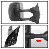 xTune Ford Excursion/F-250/F-250 Super Duty/F-350 Super Duty/F-450 Super Duty/F-550 Super Duty 00-05 Right XTune Door Mirror Manual Extendable Manual Adjustable