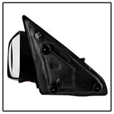 xTune Dodge Ram 1500 09-12 Manual Extendable - POWER Heated Adjust Mirror with LED Signal Black Housing - LEFT Fit: Ram 2500/3500 10-12