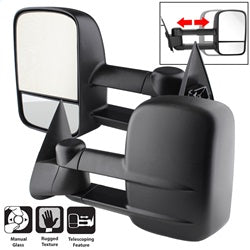 xTune Chevy Silverado 99-06 L&R Manual Extendable - MANUAL Adjust Mirror