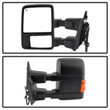xTune Ford F-250 Super Duty/F-350 Super Duty/F-450 Super Duty 08-15 Left And Right XTune Door Mirror Set Manual Extendable Power Heated/Adjustable