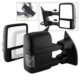 xTune Ford F-250 Super Duty/F-350 Super Duty/F-450 Super Duty/F-550 Super Duty 08-15 Left And Right XTune Door Mirror Set Manual Extendable Power Heated/Adjustable