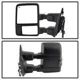 xTune Ford F-250 Super Duty/F-350 Super Duty/F-450 Super Duty/F-550 Super Duty 08-15 Left And Right XTune Door Mirror Set Manual Extendable Power Heated/Adjustable