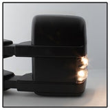 xTune Ford F-250 Super Duty/F-350 Super Duty/F-450 Super Duty/F-550 Super Duty 08-15 Left And Right XTune Door Mirror Set Manual Extendable Power Heated/Adjustable