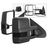 xTune Chevy Silverado 14-16 G2 Power Heated Smoke LED Signal Telescoping Mirror - SET