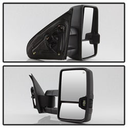 xTune Chevy Silverado 14-16 G2 Power Heated Smoke LED Signal Telescoping Mirror - SET