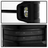 xTune Chevy Silverado 14-16 G2 Power Heated Smoke LED Signal Telescoping Mirror - SET