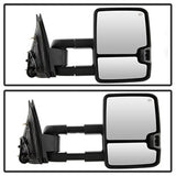 xTune Chevy Silverado 14-16 G2 Power Heated Smoke LED Signal Telescoping Mirror - SET