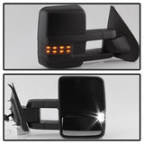 xTune Chevy Silverado 14-16 G2 Power Heated Smoke LED Signal Telescoping Mirror - SET