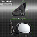 xTune Dodge Ram 1500/Ram 2500/Ram 3500 02-08 RH(Passenger) Side XTune Door Mirror Power Heated OE