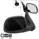 xTune Chevrolet Silverado 1500/Silverado 1500 HD/Silverado 2500/Silverado 2500 HD/Silverado 3500 99-02 RH(Passenger) Side XTune Door Mirror Power Heated