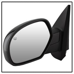 xTune Chevrolet Silverado 1500/Silverado 2500 HD/Silverado 3500 HD 07-14 LH(Driver) Side XTune Door Mirror Power Heated Shiny Black