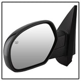 xTune Chevrolet Silverado 1500/Silverado 2500 HD/Silverado 3500 HD 07-14 LH(Driver) Side XTune Door Mirror Power Heated Shiny Black