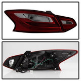 OE Nissan Altima 16-18 Red Smoke OE Tail Light