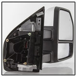 xTune Ford F-150 15-17 Set Power Heated LED Signal Telescoping Mirrors Clear