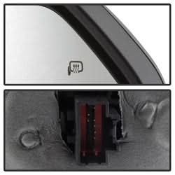 xTune Ford F-150/F-150 Heritage 04-14 Set Power Heated LED Signal Telescoping Mirrors Smoke