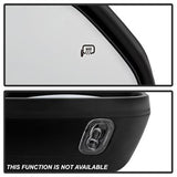 xTune Ford F-250 Super Duty/F-350 Super Duty/F-450 Super Duty 08-15 Set Power Heated LED Signal Telescoping Mirrors Smoke Adjustable