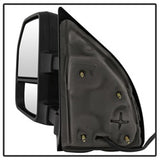 xTune Ford F-250 Super Duty/F-350 Super Duty 99-07 Set Power Heated LED Signal Telescoping Mirrors Smoke