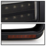 xTune Ford F-250 Super Duty/F-350 Super Duty/F-450 Super Duty 08-15 Set Manual Sequential LED Signal Telescoping Mirrors Smoke