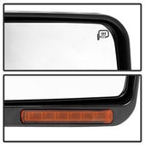 xTune Ford F-150 07-14 OEM Power Heated Sequential LED Signal Mirror Set Amber