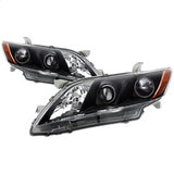 OE Toyota Camry 07-09 Black Halogen OE Headlights