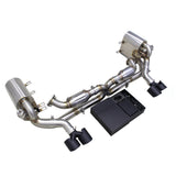 304ss Valved Catback Exhaust for Porsche 911 997.1 997.2 Carrera 4S