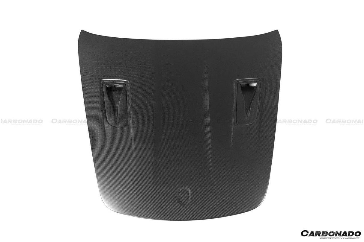 2005-2012 Porsche Carrera 911    997 Turbo    Cayman    Boxster 987 GT2RS Style Carbon Fiber Hood