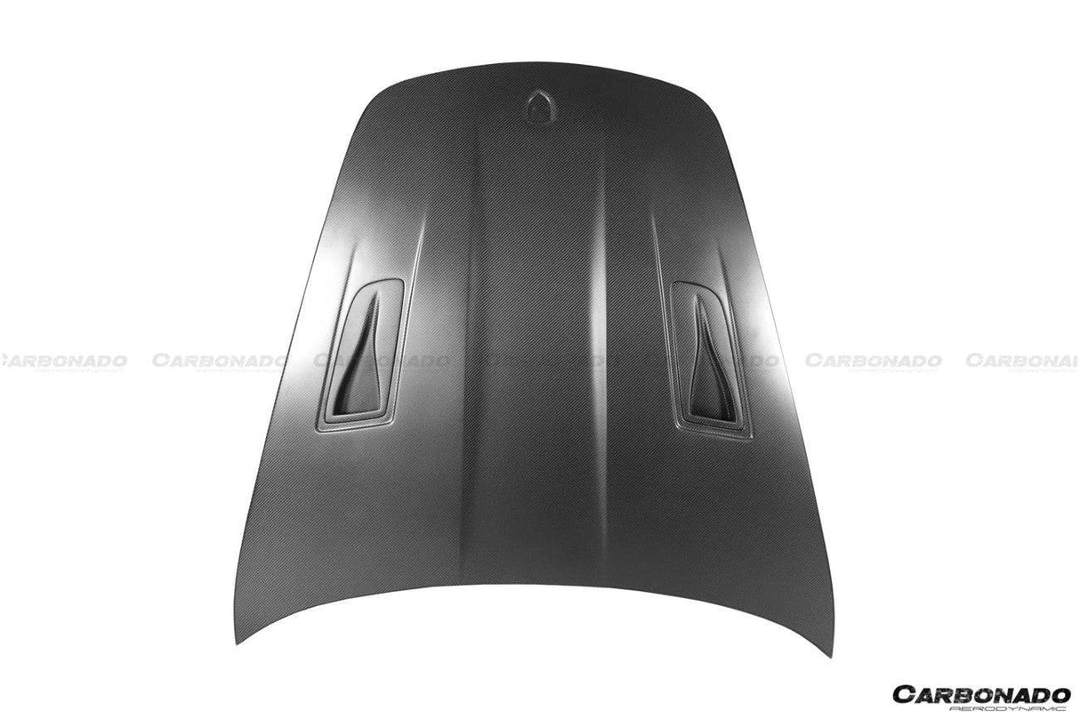 2005-2012 Porsche Carrera 911    997 Turbo    Cayman    Boxster 987 GT2RS Style Carbon Fiber Hood