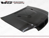 1999-2003 BMW 3 SERIES E46 M3 2 doors E92 M3 Style Carbon Fiber Black Hood