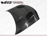 1999-2003 BMW 3 SERIES E46 2 doors GTR Style Carbon Fiber Black Hood