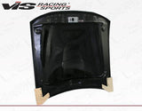 1999-2004 Ford Mustang 2 doors Cobra R 2000 Style Carbon Fiber Black Hood