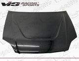 1999-2000 Honda Civic 4 doors 2 doors JS Style Carbon Fiber Black Hood