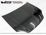 1999-2000 Honda Civic 4 doors 2 doors OEM Style Carbon Fiber Black Hood