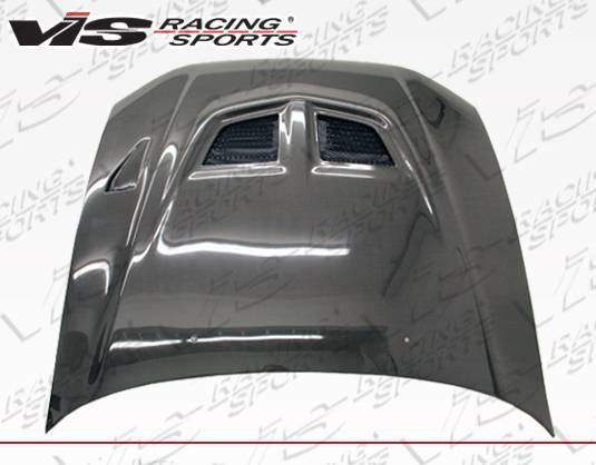 1999-2003 Mitsubishi Galant 4 doors EVO Style Carbon Fiber Black Hood