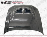 1999-2003 Mitsubishi Galant 4 doors EVO Style Carbon Fiber Black Hood