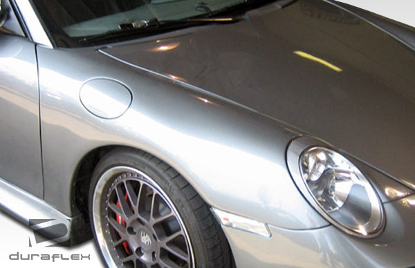 1999-2004 Porsche Boxster 997 Duraflex GT-3 RS Front End Conversion Kit - 4 Piece
