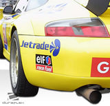 1999-2001 Porsche 911 Carrera 996 C2 C4 Duraflex GT3-R Look Wide Body Kit - 9 Piece