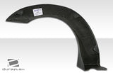 1999-2001 Porsche 911 Carrera 996 C2 C4 Duraflex GT3-R Look Wide Body Kit - 9 Piece