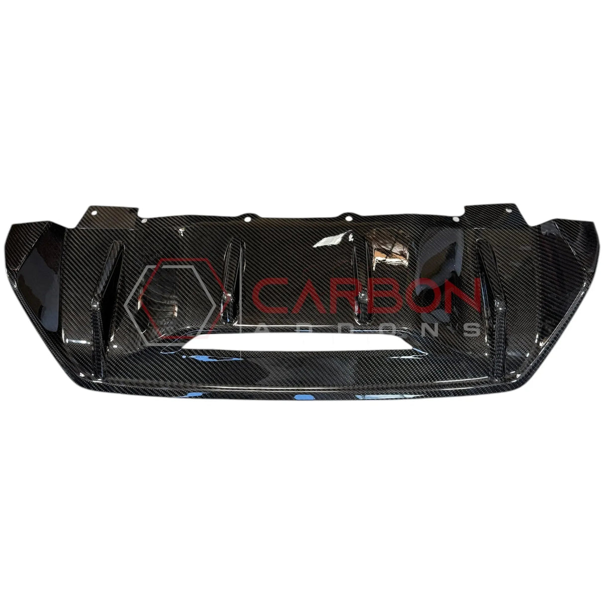 Real Carbon Fiber Rear Diffuser for 2024+ Ford Mustang