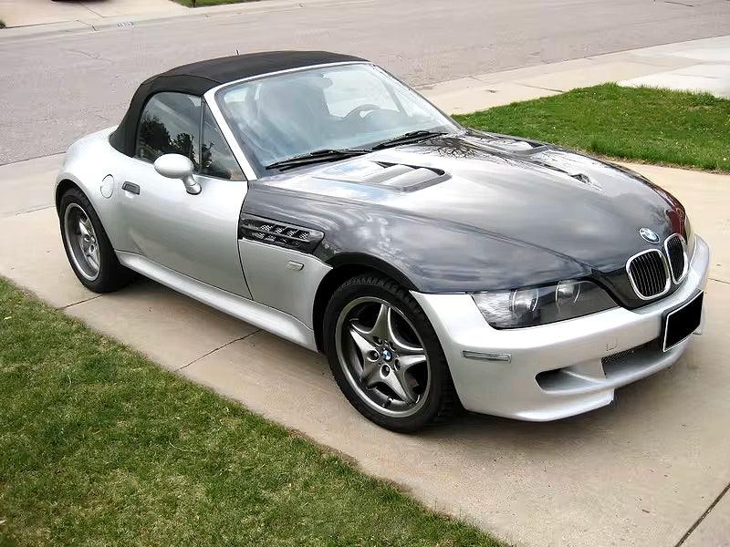 BMW 3 Series Z3 (E36/7 Roadster - E36/8 Coupe) MT Style Carbon Fiber Hood (1996 - 2002) - K2 Industries