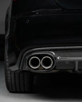 2013–2016 Audi A7 S-Line C7 Sportback Rear Bumper Diffuser – Carbon Fiber