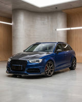 2014–2015 Audi A3 S-Line 8V Hatchback Front Lip Splitter – Carbon Fiber