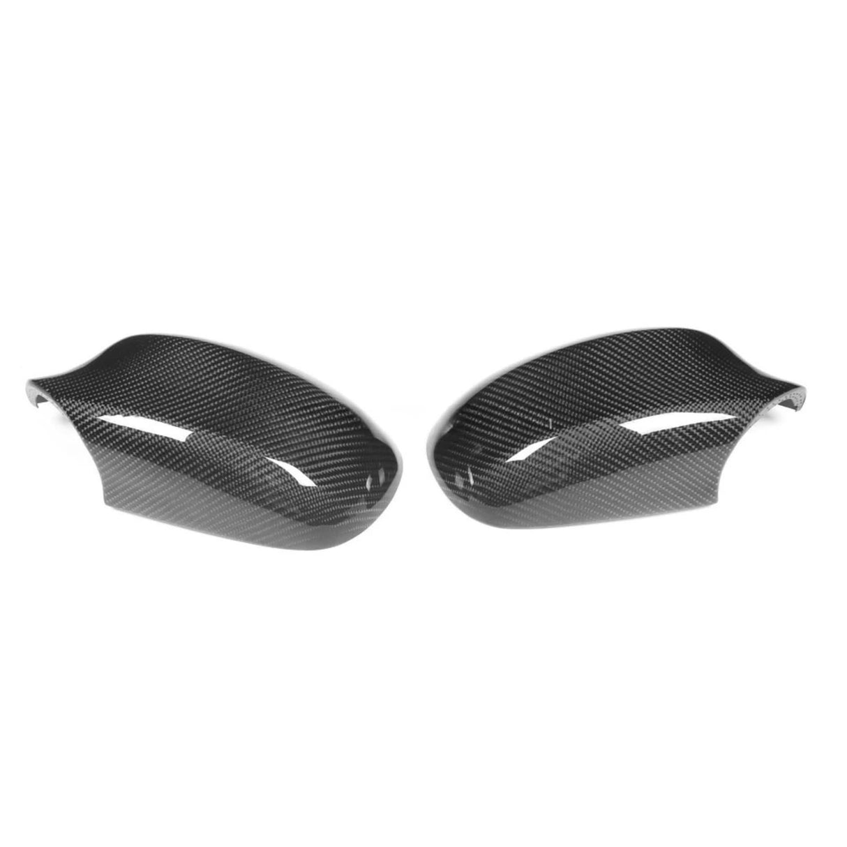Full Replacement Carbon Fiber Side Mirror Covers – BMW E90 / E91 LCI (2009–2011)