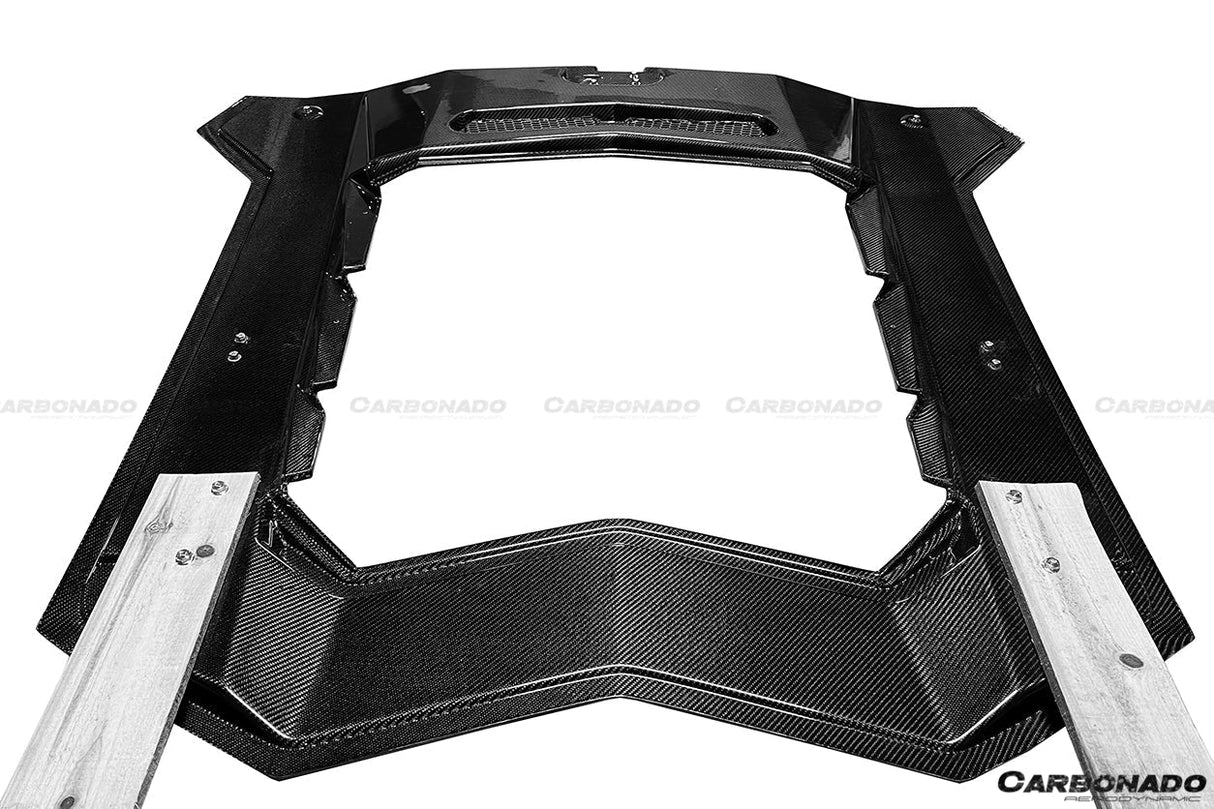 2011-2016 Lamborghini Aventador LP700 Coupe Oem Style Carbon Fiber Engine Trunk