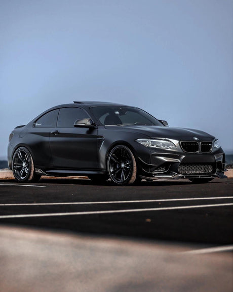 BMW  1 & 2 Series F20 F21 F22 F32 F87 M135i M140i M Style Carbon Fiber Side Mirror Covers (2012 - 2019) - K2 Industries
